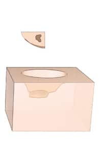Illustration af et nyt lag, der fjernes præcis dér, hvor kræften sad